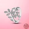 925 Silver Stackable Infinite Heart Daisy Flower Ring for Women Original Silver 925 Rings Brand Jewelry Gift