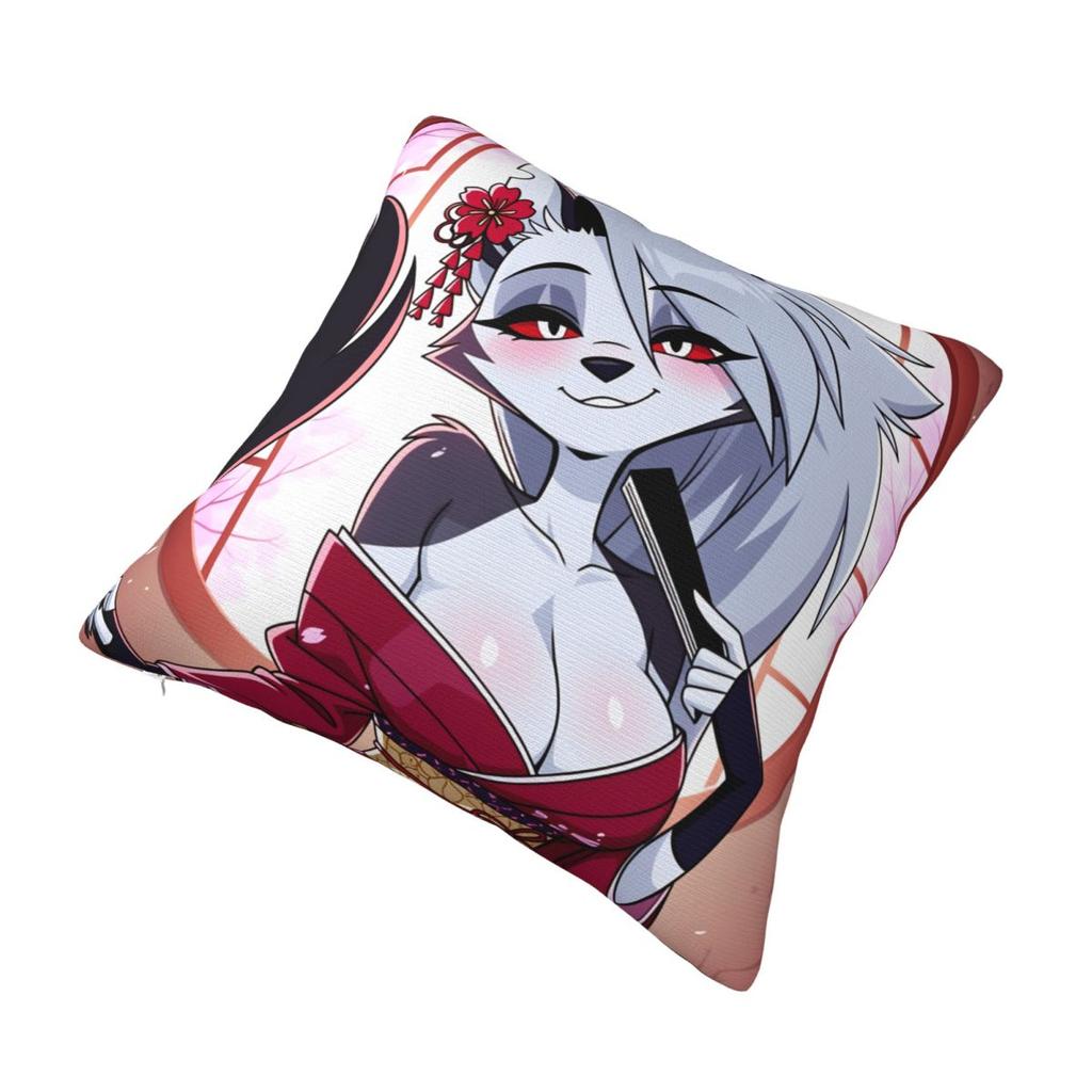 Federa per Cuscino Anime Sexy Loona Personalizzata Fai da Te Federa per Cuscino Helluva Boss Federa per Cuscino Decorativa per Ufficio Auto Casa