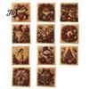 Creative Hobby Kits Christmas Faux Pearl Art Kit, Tree Wreath Painting DIY Kids Holiday Gifts Sparkling Diamond Craft Kit for Adults, Wall Decor Gem