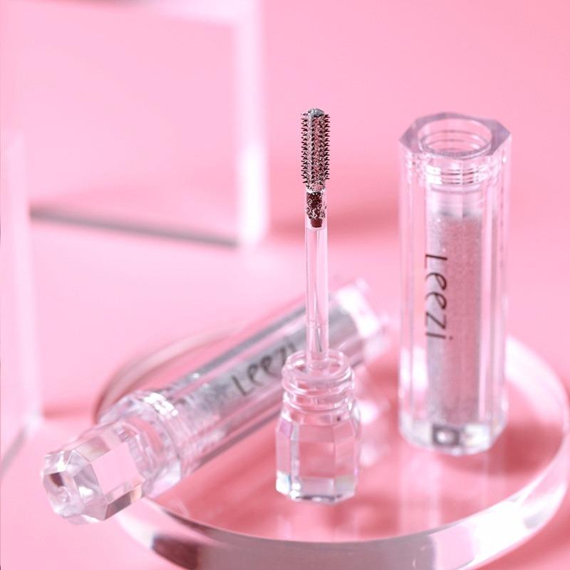 Diamond Glitter Mascara Quick Dry Water Drop Makeup Long Lasting Waterproof Eyelash Mascara