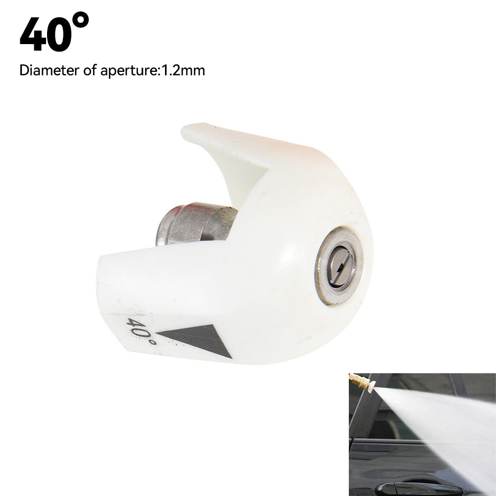 

Насадка для автомобильного распылителя, пятицветный пистолет для мойки автомобилей из нержавеющей стали высокого давления, веерообразная насадка 0 ° 15 ° 25 ° 40 °