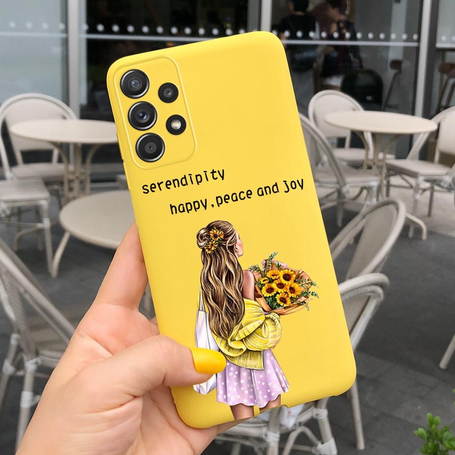 For Samsung Galaxy A52 A52s A72 5G Case New Fashion Candy Cartoon Cover For Samsung A52 A 52 s 72 GalaxyA72 Case Soft TPU Fundas