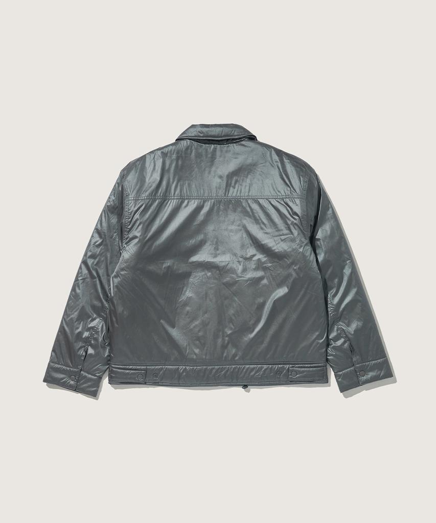 Plac Padded Trucker Jacket Charcoal
