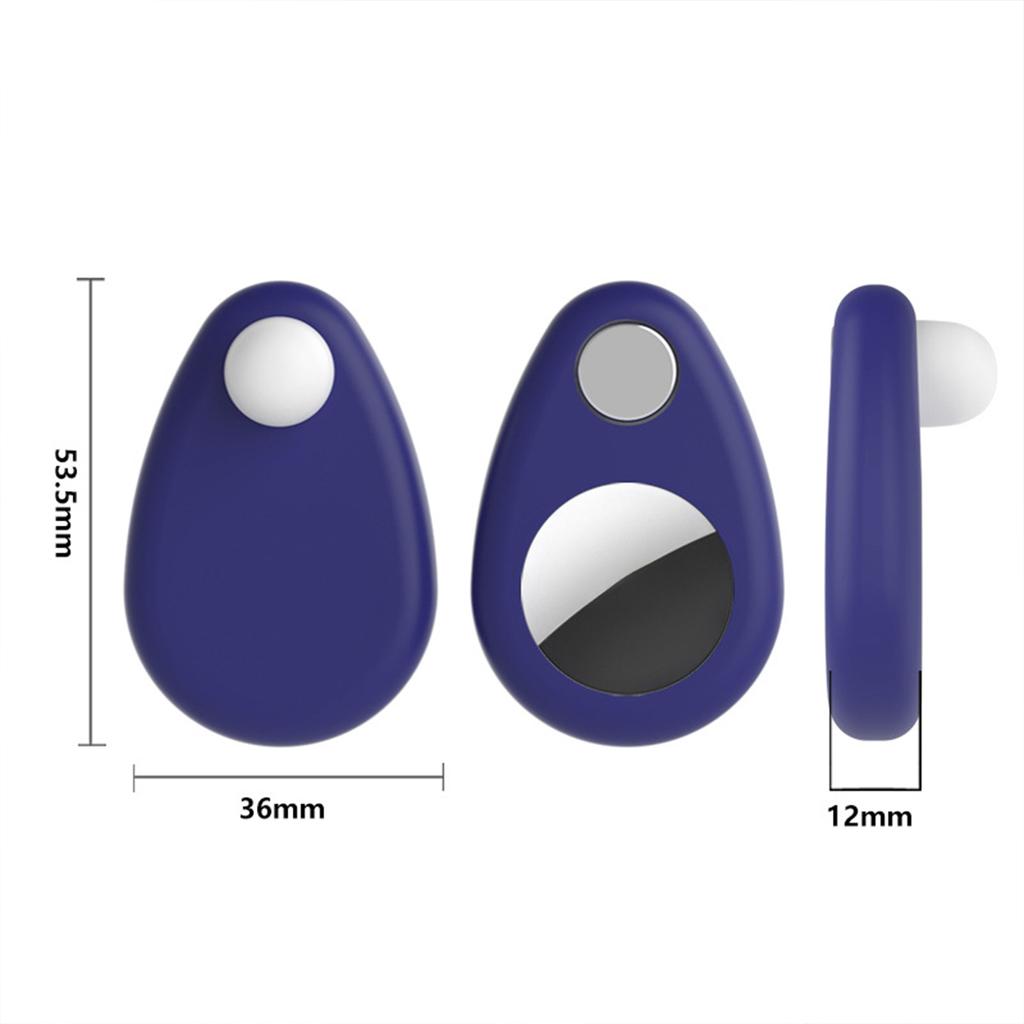 Airtag Holder for Kids Hidden with Safety Pin Anti Lost Silicone GPS Tracker Cover for Kids Elderly Luggage Backpack Clothes