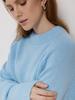 Round Neck Pullover for Women Autumn Winter Relaxed Fit Knitted Wool Jumper Simple Knitwear for Ladies Luxurious Relaxed-fit Slimming Versatile Top