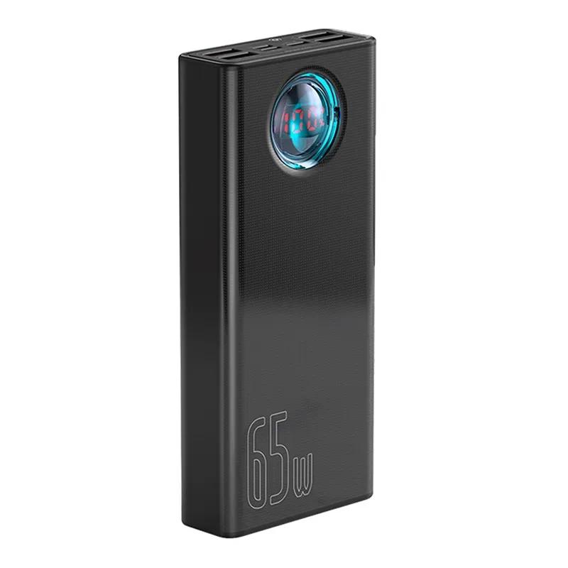 Powerbank Baseus Amblight 30000Mah, 4Xusb, Usb-C, 65W (Czarny)