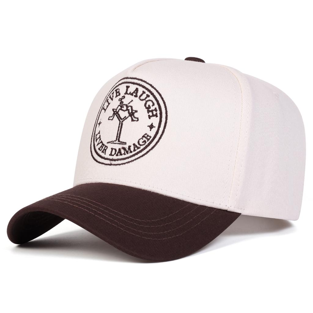 Unisex Baseballkappen mit Buchstabenstickerei Outdoor Verstellbar Frühling und Herbst Lässiger Sonnenschutzhut