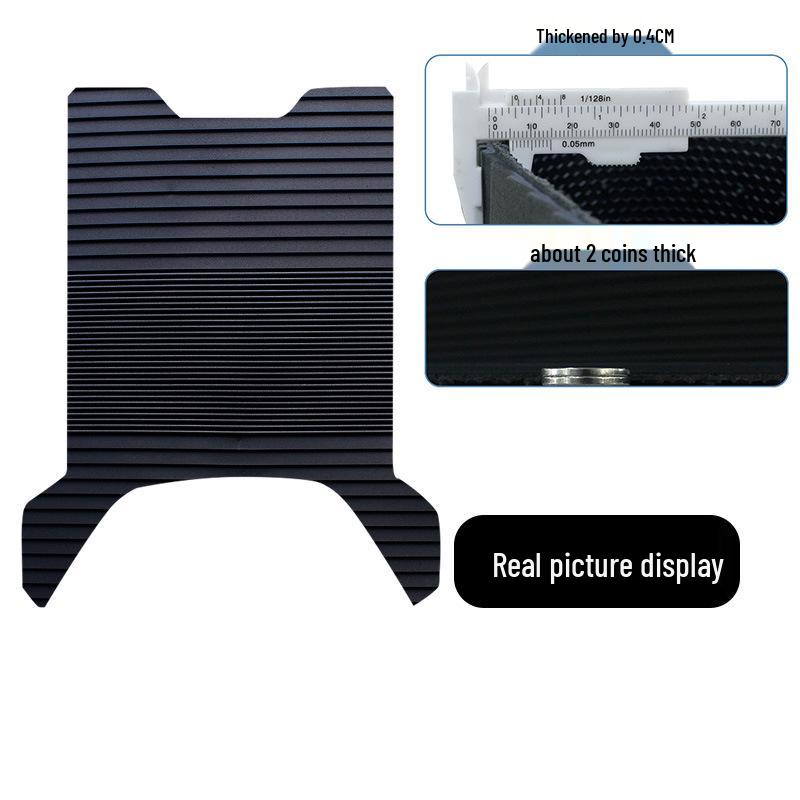 Luyuan ZEW Rubber Foot Mats - Waterproof, Sun-Protected, Dirt & Wear-Resistant Pedal Accessories
