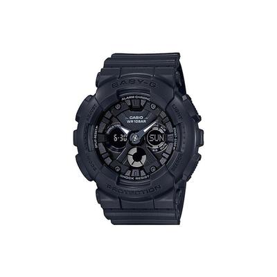 Baby-G Waterproof 100m Quartz Watch Resin Strap Women Watches Black BA-130-1AJF