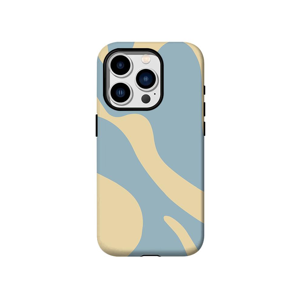 Luxury Clmj Leopard Curve Pattern Phone Case for iPhone 17 16 15 14 13 12 11 Air Pro Max Plus Luxury Double-layer Back Cover