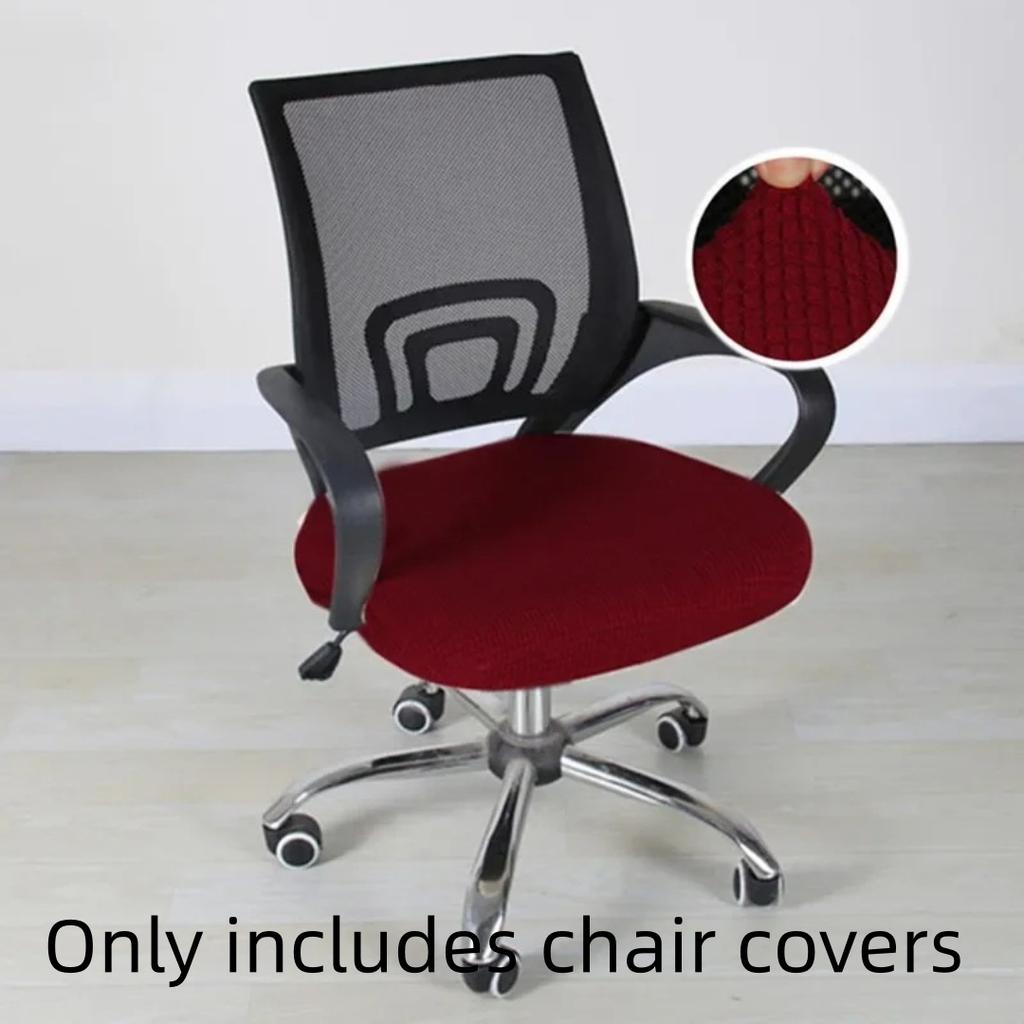 1PC Chairs Cover  Elasticity Office Stretch Computer Chair Covers Gaming Anti-dust Armchair Cover