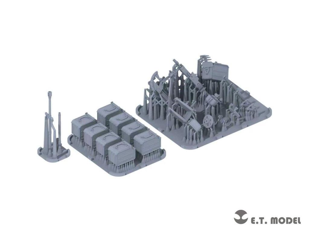 ET Model Scale Modern Chinese PLA Heavy Machine Gun Plastic Model Kit Parts 1/35 12.7mm QJC-88 P35-367 (Military Vehicle)