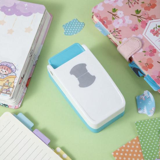 Index Tag Label Hole Punch Kids Adults Beginner DIY Scrapbook Paper Shape Puncher Decorative Arts Crafts Scrapbooking Handcraft Tool