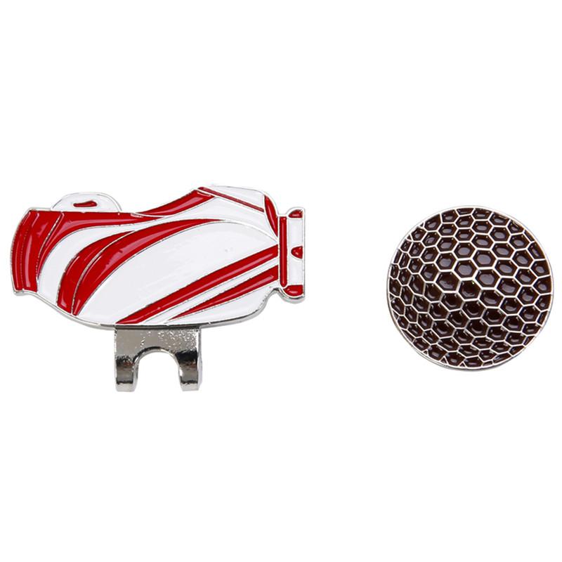 Golf Ball Clip Delicate Craft Markers Unique Markings Golf Cap Clip