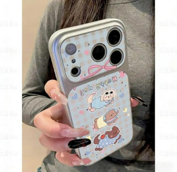 

Checkerboard Dachshund Dog Full Coverage Phone Case for Apple 17 Pro Max Series iPhone 12 Pro Max