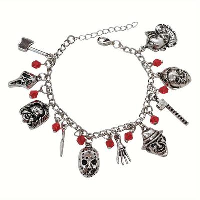 JYL Bracelet Halloween  Horror Charm Adds Mystery & Bold Energy