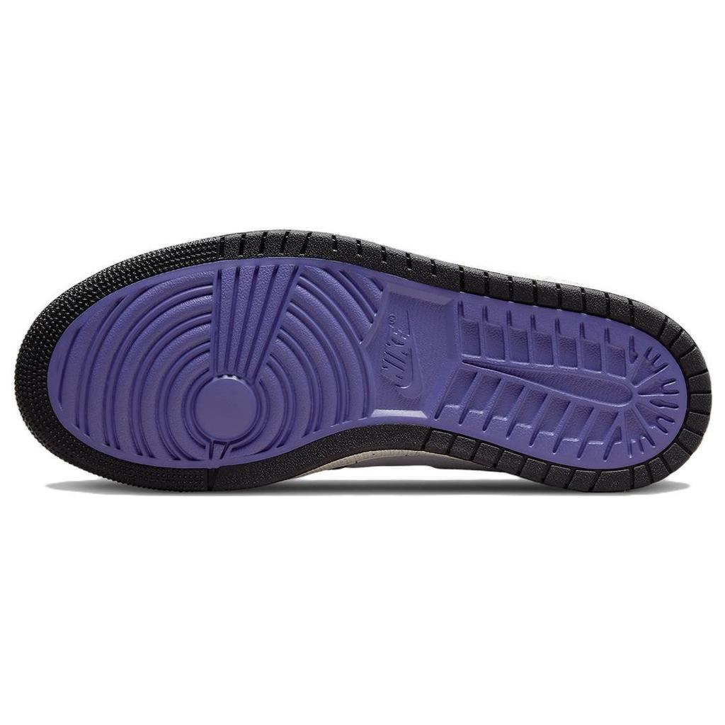 Zapatillas Air Jordan 1 High Zoom Comfort Crater Purple para Hombre Blanco Negro CT0978-501