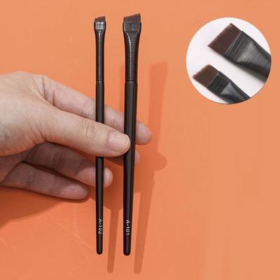 Professional Super Thin Eyebrow Eyeliner Brush Brow Contour Nylon Makeup Brush Fashion Cosmetics Brush