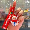 Christmas Accessories Cute Cartoon Design Office Gifts Keychains PR Gift Keyring Funny Various Styles