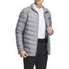 adidas Down Jackets Men's Gray Stand Collar Moderate Down Jacket HZ6069