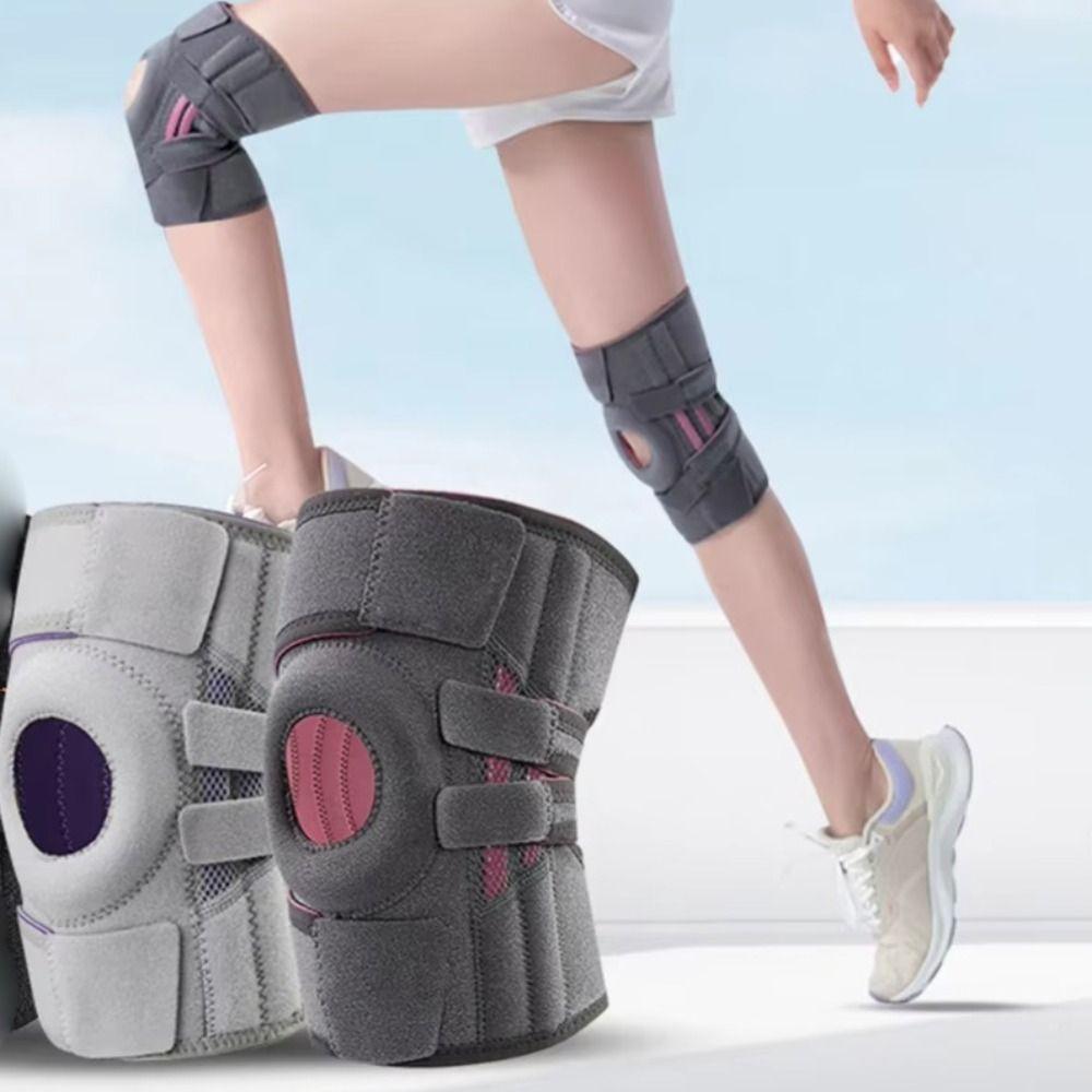 Breathable Adjustable Kneepad Non-slip Knee Pad Elastic Knee Brace  Gym