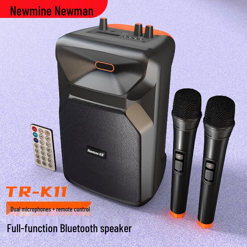 Newman TR-K11 Portable Bluetooth Karaoke Speaker