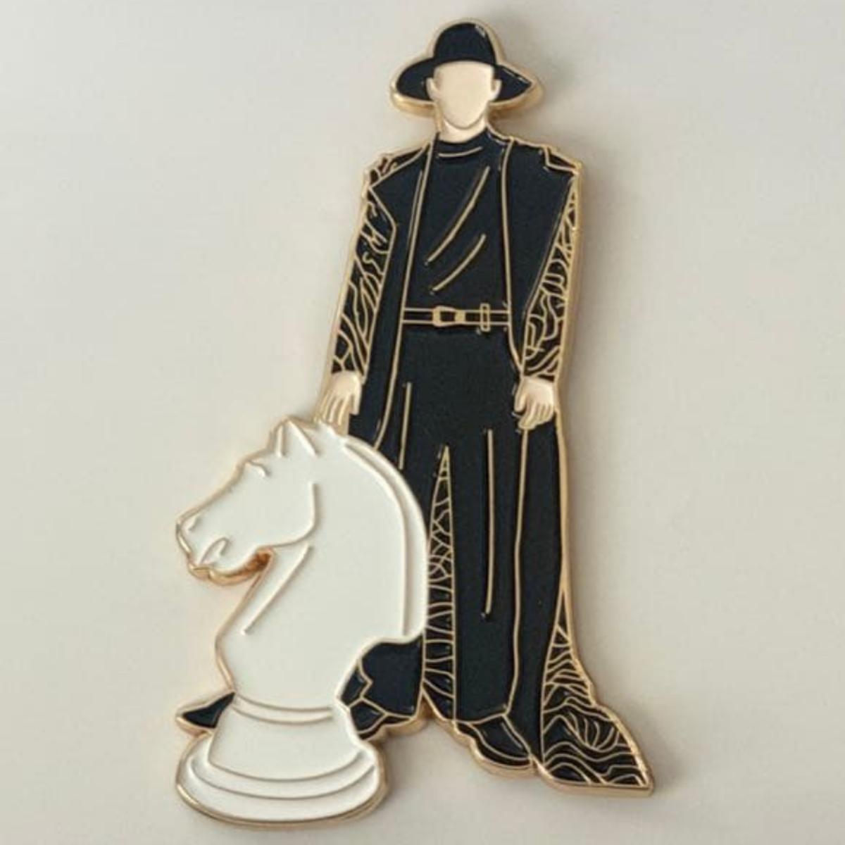 

STRAY KIDS Японія ПРИВІТАННЯ З НОВИМ РОКОМ 2026 “FORCE” значок-булавка HYUNJIN