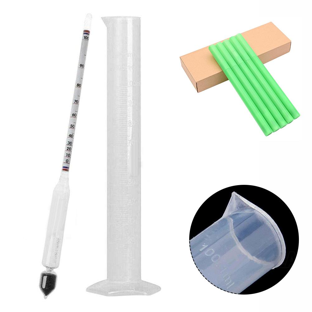 Přesný měřič alkoholu Destilační nástroj 0-100% měřič 31*2cm
