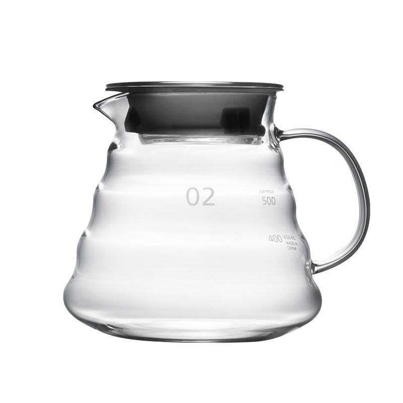 Shangqi 10-Piece Pour Over Coffee Set with Ceramic Manual Grinder