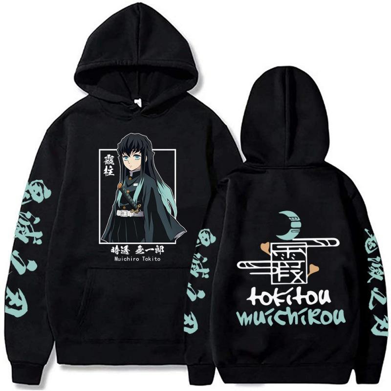Tanjiro Kamado Japanese Animation Hoodie Fashion Design Men Women Sweatshirt Fleece Oversized Couples Streetwear Hoodies
