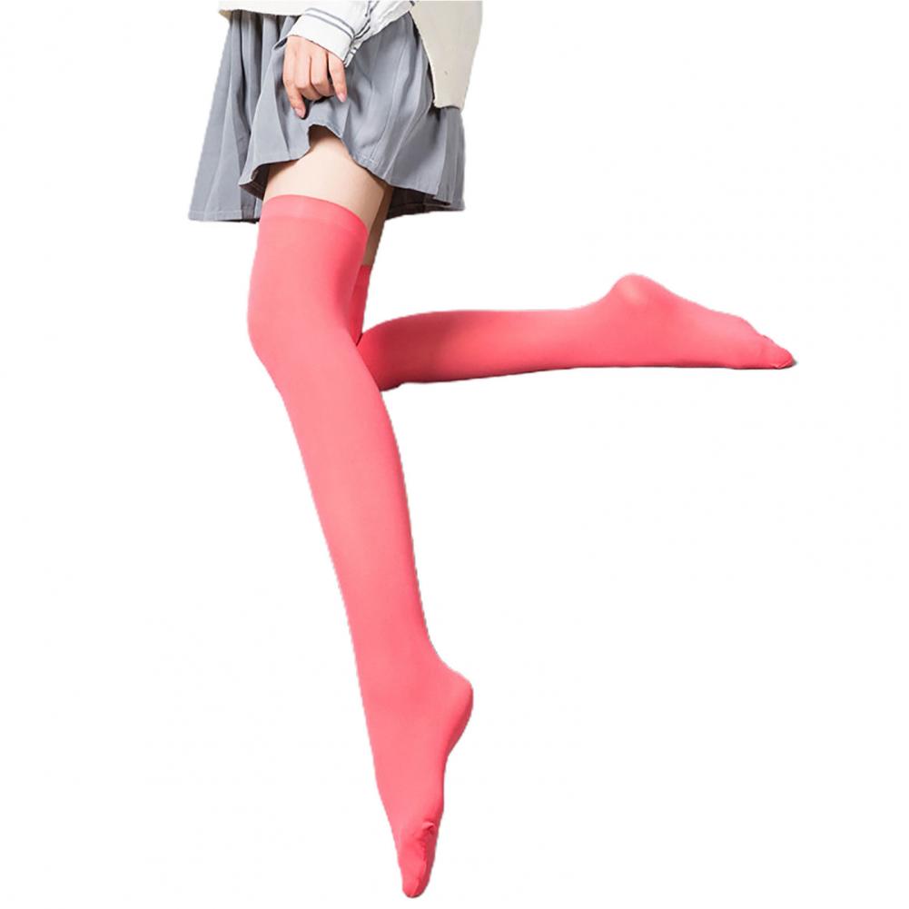 1 Paar hochelastische, atmungsaktive, leichte Strümpfe für Mädchen, süßer japanischer Stil, Overknee-Socken für Damen, Streetwear