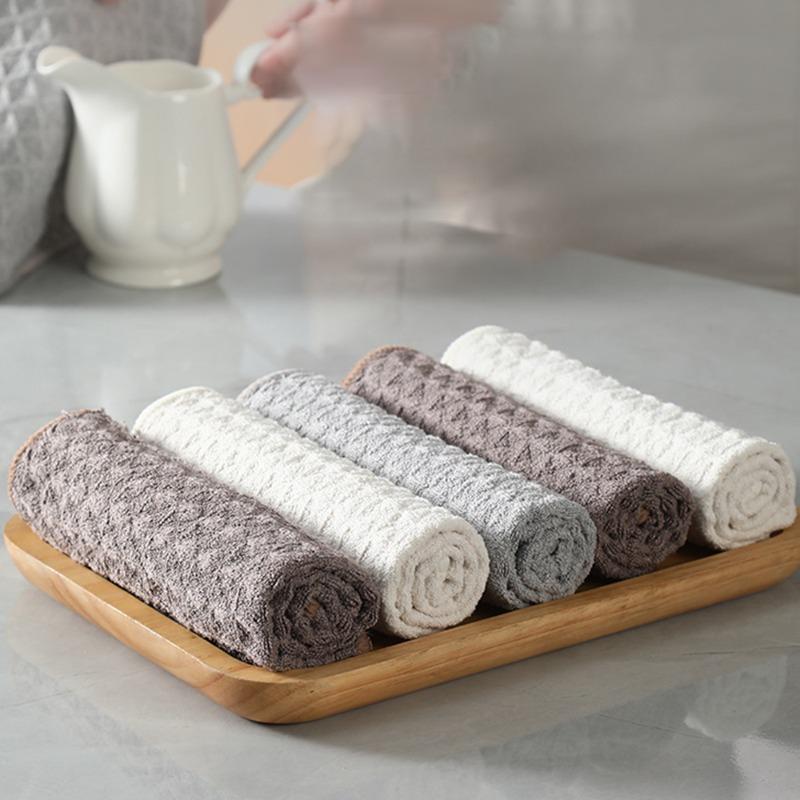 Coffee Bar Cleaning Towel Teacher Special Rag Absorbs Water Does Not Shed Hair Quick-drying Coffee Machine Milk Cleaning Cloth