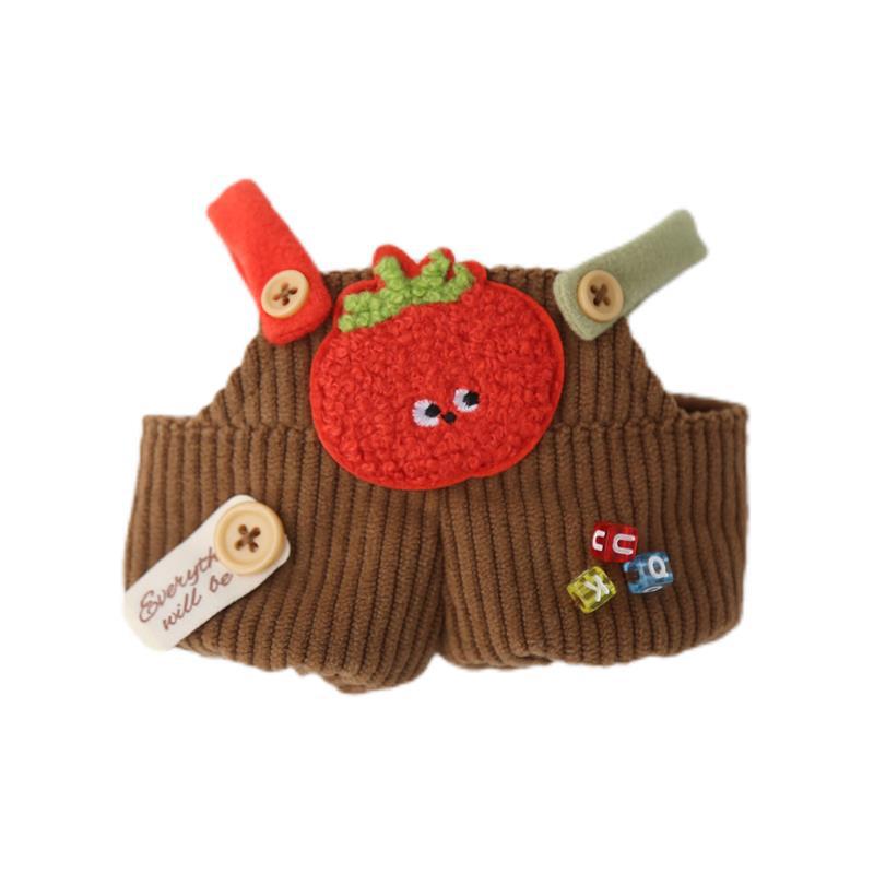 Loopy Style Cute Vegetable Overalls for 15-20cm Doll