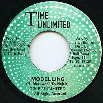 

7inch Record TIME UNLIMITED Modelling NONE Time Unlimited Jamaica Reggae Ska Dub Used