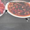 Foldable Food Cover Umbrella-Style Mesh Net with Stainless Steel Frame Fly