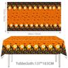 Plastic Material Disposable Tablecloth Rectangular Shape Rectangular Tablecloth  Horror Night