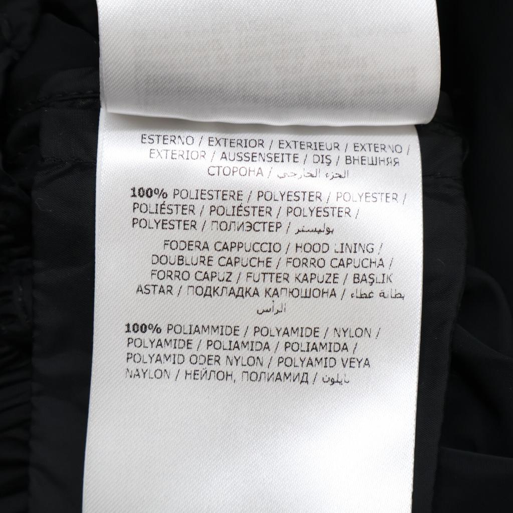 MONCLER DISTHENE nylon hoodie Jacket 00 blackUsed