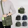 Bolso de Hombre Impermeable de Nailon Bolso de Hombro Bolso Cruzado de Hombre de Gran Capacidad Casual para Hombre y Mujer Bolso Multicapa para Botella