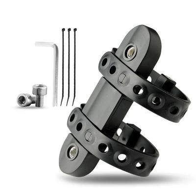 Supporto per borraccia da bicicletta Base Convertitore Cinghie in silicone antiscivolo Adattatore di montaggio Portaborraccia per bici MTB da strada Accessori per ciclismo