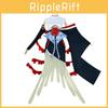 Sweet And Fresh Konan Cosplay Outfit White Crane Style Naruto Costume
