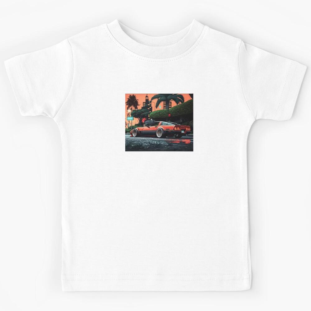 80 s Retro C4 Stanced Kids T-Shirt 170