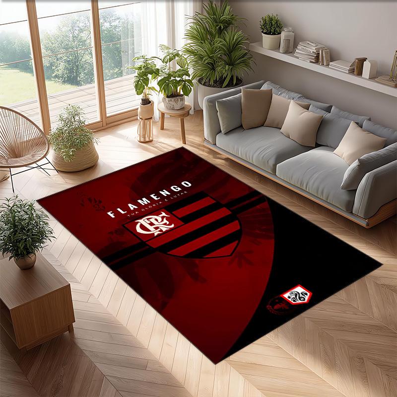 Fiorentina Printed Flannel Area Rug Non Slip Soft Polyester Floor Carpet Indoor Decor Mat for Bedroom Living Room Sofa