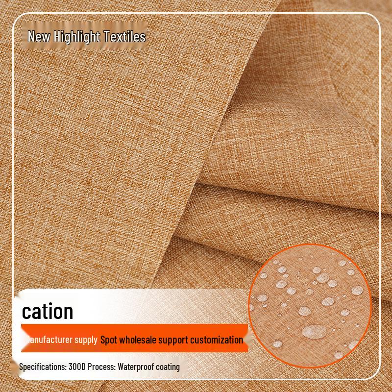 300D Cationic Waterproof Outdoor Storage Box & Backpack Fabric with Coating