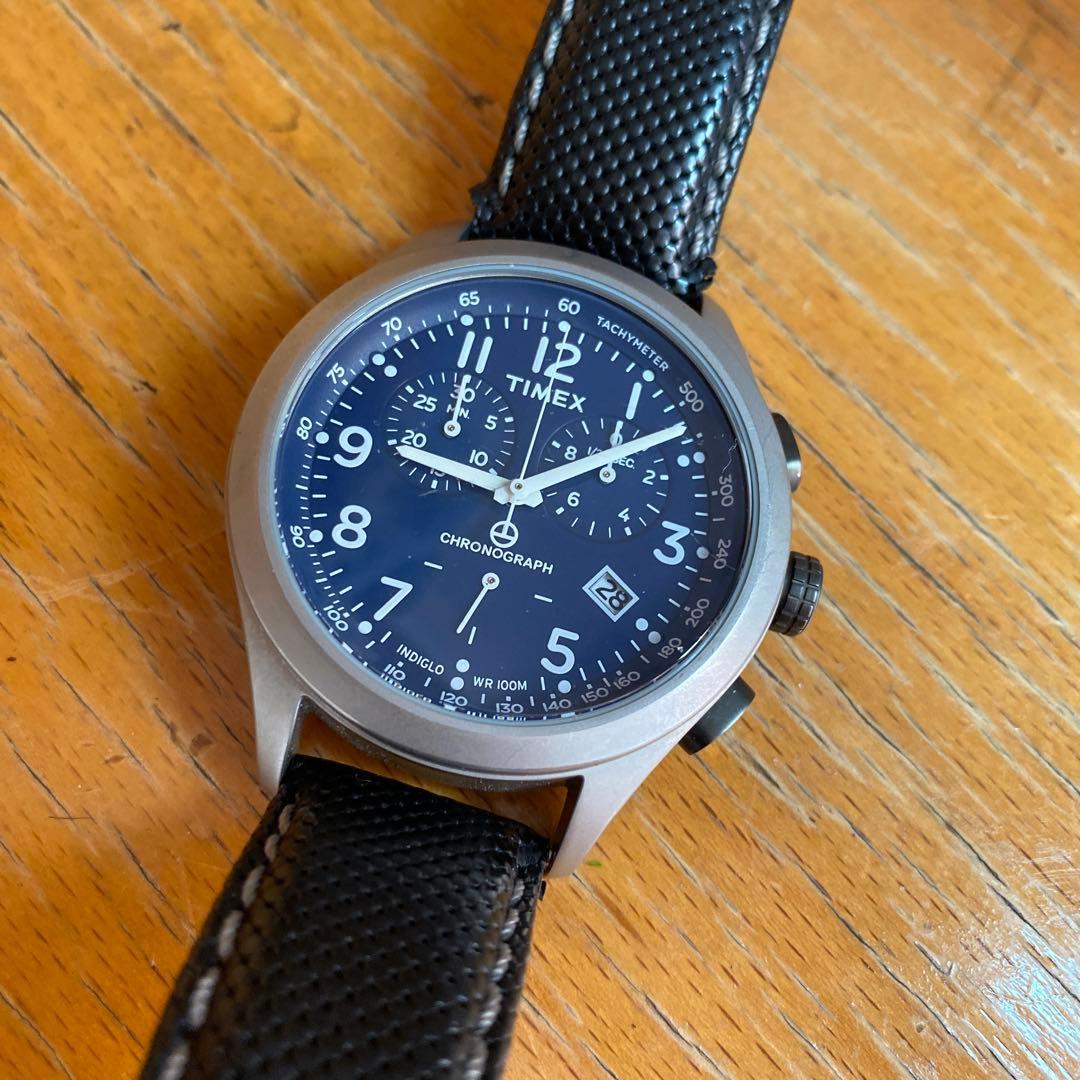 Used TIMEX Chronograph Navy T2N391