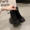 Martin boots women's British style 2025 new models in cool fashion black small short boots thick heel large size women's boots