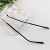 Frameless makeup mirror accessories, including the special mounting screws and center beam for eyewear No screws required Various lens-compatible