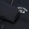 Fila Letter Print Hooded Long Pants Down Jacket Unisex Outerwear Black F51U349902F-BK