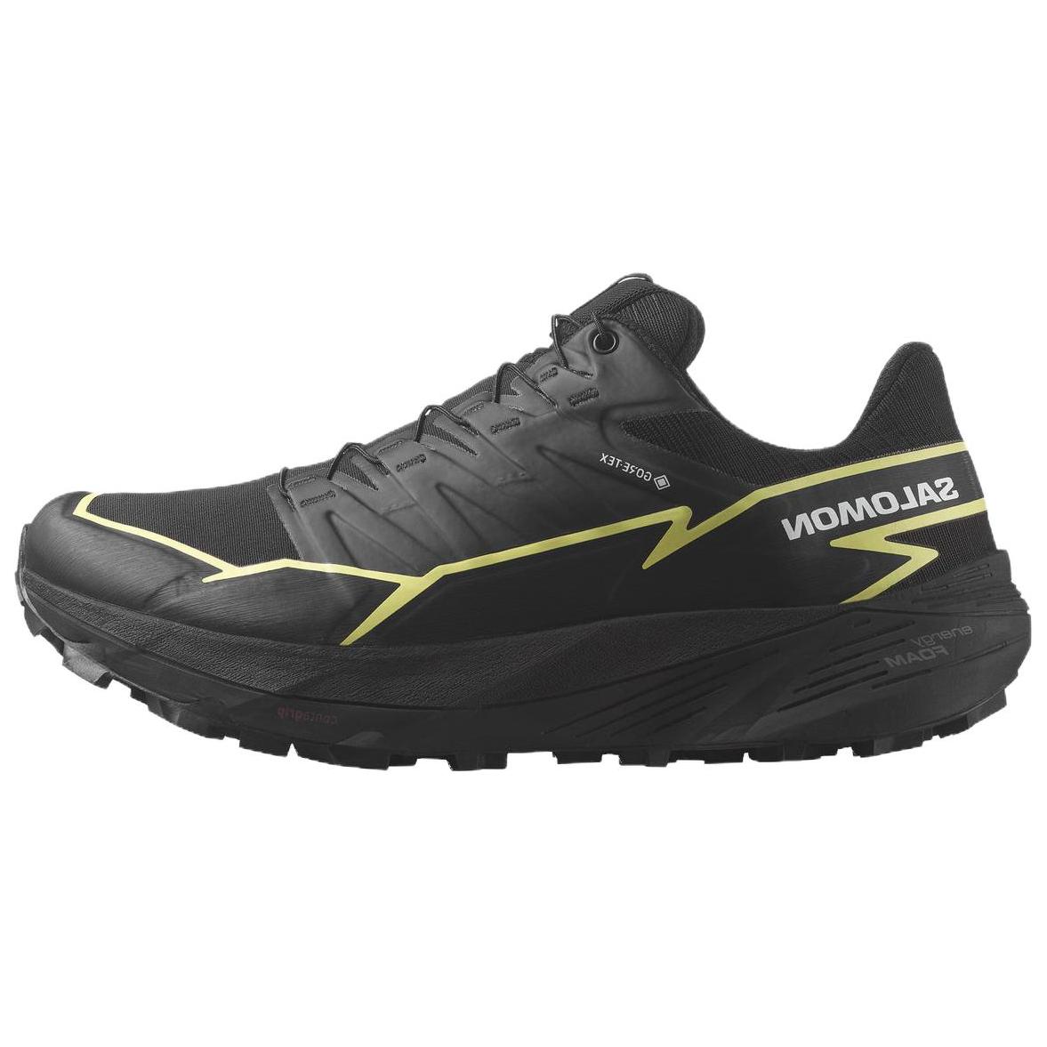 SALOMON Thundercross Gtx Спортивные Нескользящие Прочные Низкие Беговые Кроссовки Женские кроссовки Черный 473836 36⅔