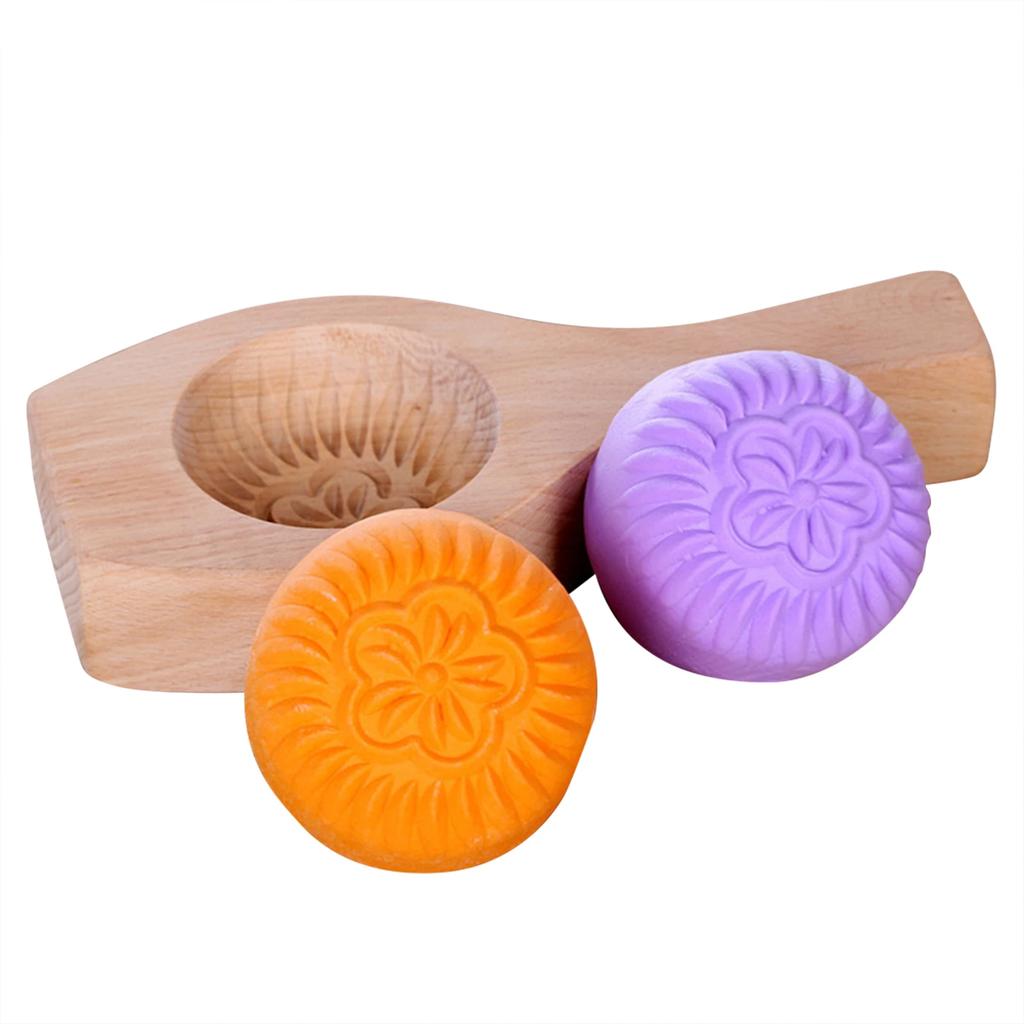 New Home Kitchen Handmade Pastry Buns and Buns Molds Xiaolongbao Bean Paste Buns and Steamed Buns and Pastries Wooden Abrasives