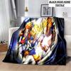 Fashion Art Print Comics D-Dragons B-Balls Blanket Bedroom Sofa Bed Sheet Outdoor Car Travel Hotel Portable Plush Cover Blanket